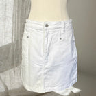 Seed Heritage White Denim Mini Skirt AU10 Women's Classic Casual Wear - Image 2