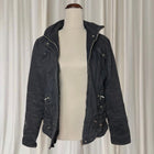 Vintage Grunge Fu Hua Nian Utility Field Jacket - Black Layering Piece S - Image 4