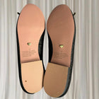 Review Ballet Flats - Zabelle Elegant Black Glitter with Bow Detail - Image 6