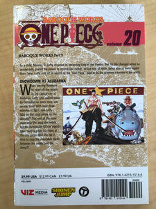 One Piece by Eiichiro Oda (East Blue and Baroque Works Box Volumes #1 - #23 with bonus comic and poster