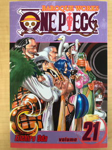 One Piece by Eiichiro Oda (East Blue and Baroque Works Box Volumes #1 - #23 with bonus comic and poster
