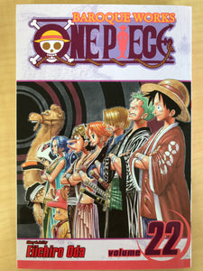 One Piece by Eiichiro Oda (East Blue and Baroque Works Box Volumes #1 - #23 with bonus comic and poster