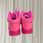 Skechers S-Lights Remix High-Top Sneakers Vibrant Hot Pink Light-Up Kids Shoes - Image 6