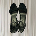 Windsor Smith Platform Wedge Heels - Versatile Black Suede Ankle Strap AU8 - Image 3