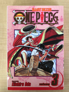 One Piece by Eiichiro Oda (East Blue and Baroque Works Box Volumes #1 - #23 with bonus comic and poster
