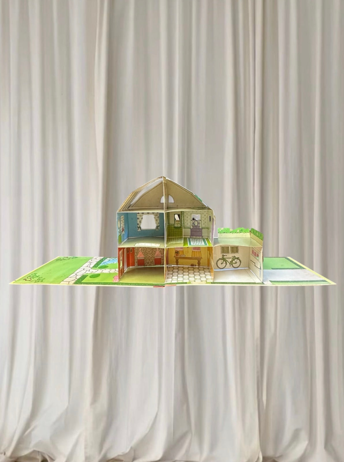 Random House Dollhouse Pop-Up Book - 1981 Interactive Vintage Play - Image 5
