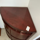 Corner storage unit
