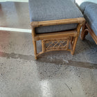 Cane lounge set 5 pce