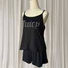 Juicy Couture 3-Piece Loungewear Set - Rhinestone Logo Black NEW M - Image 6