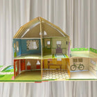 Random House Dollhouse Pop-Up Book - 1981 Interactive Vintage Play - Image 1