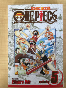 One Piece by Eiichiro Oda (East Blue and Baroque Works Box Volumes #1 - #23 with bonus comic and poster