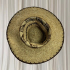 Artisanal Alpaca Wool Wide-Brimmed Sun Hat - Breathable Woven Design