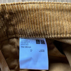 UNIQLO Cotton Corduroy A-Line Midi Skirt - Mustard Brown Size 24 XS - Image 6