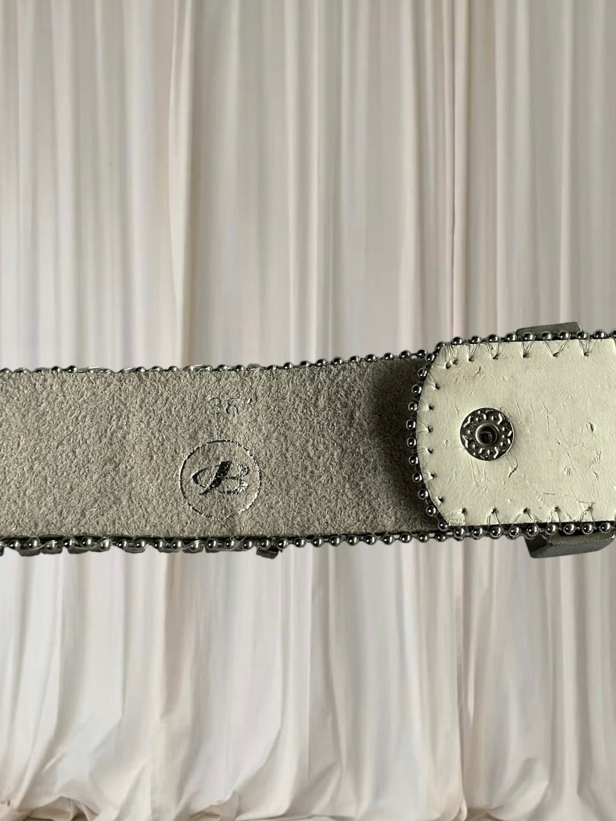 Vintage Brighton Western Belt - Rhinestone and Iridescent Crystal  - Image 6