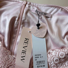 Review Eternity Maxi Dress Formal -  Blush Pink Lace Bodice AU10 NEW - Image 5