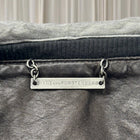 Diane Von Furstenberg Designer Black Leather Jacket Size S - Image 6