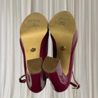 Wittner Platform Heels - Bold Magenta Zaiqee Patent Leather Y2K EU37 - Image 6