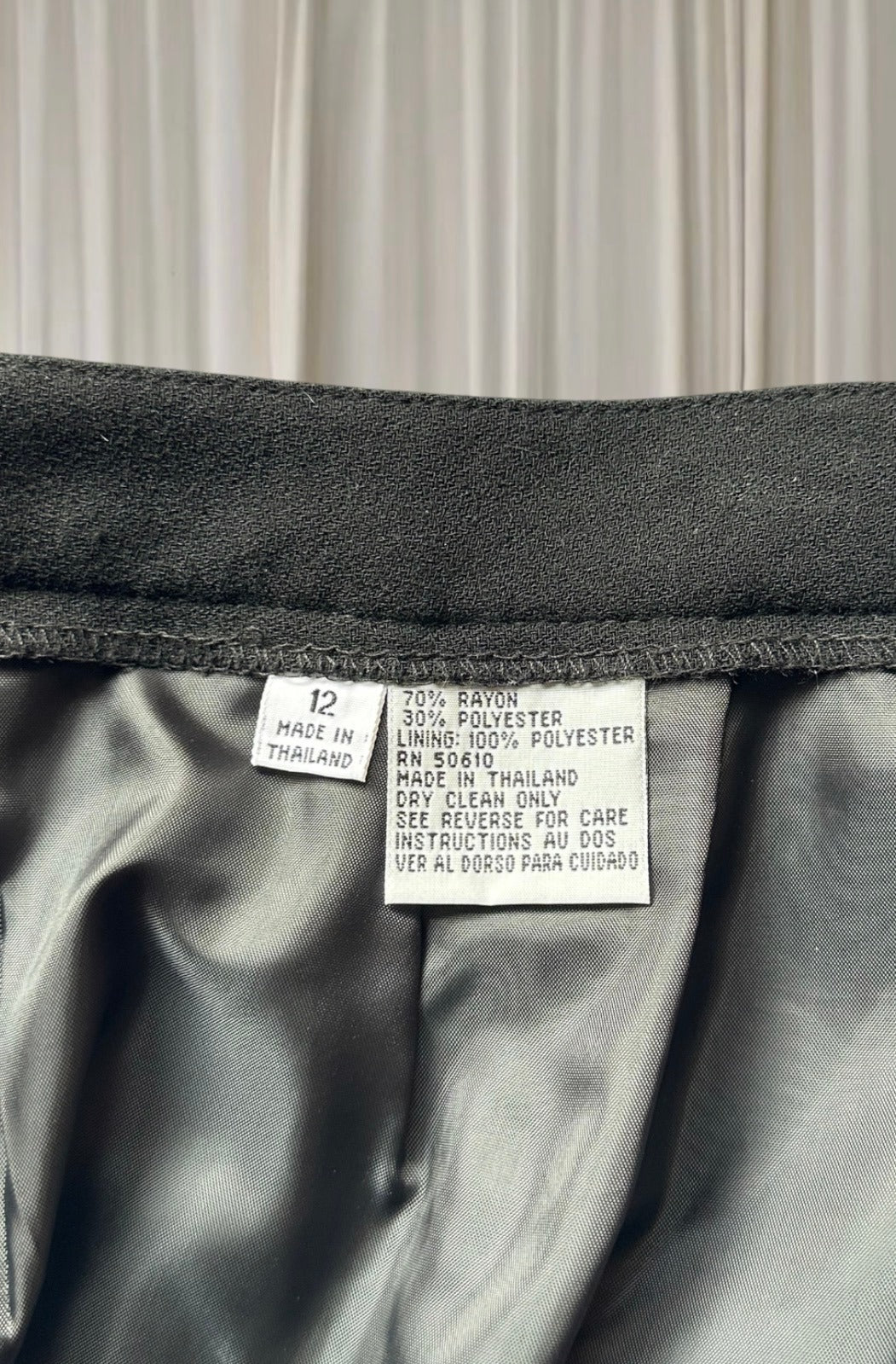 Preston & York Suit Set- Blazer & Skirt Elegant Cream & Black Contrast 12AU - Image 7