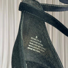 Windsor Smith Platform Wedge Heels - Versatile Black Suede Ankle Strap AU8 - Image 7