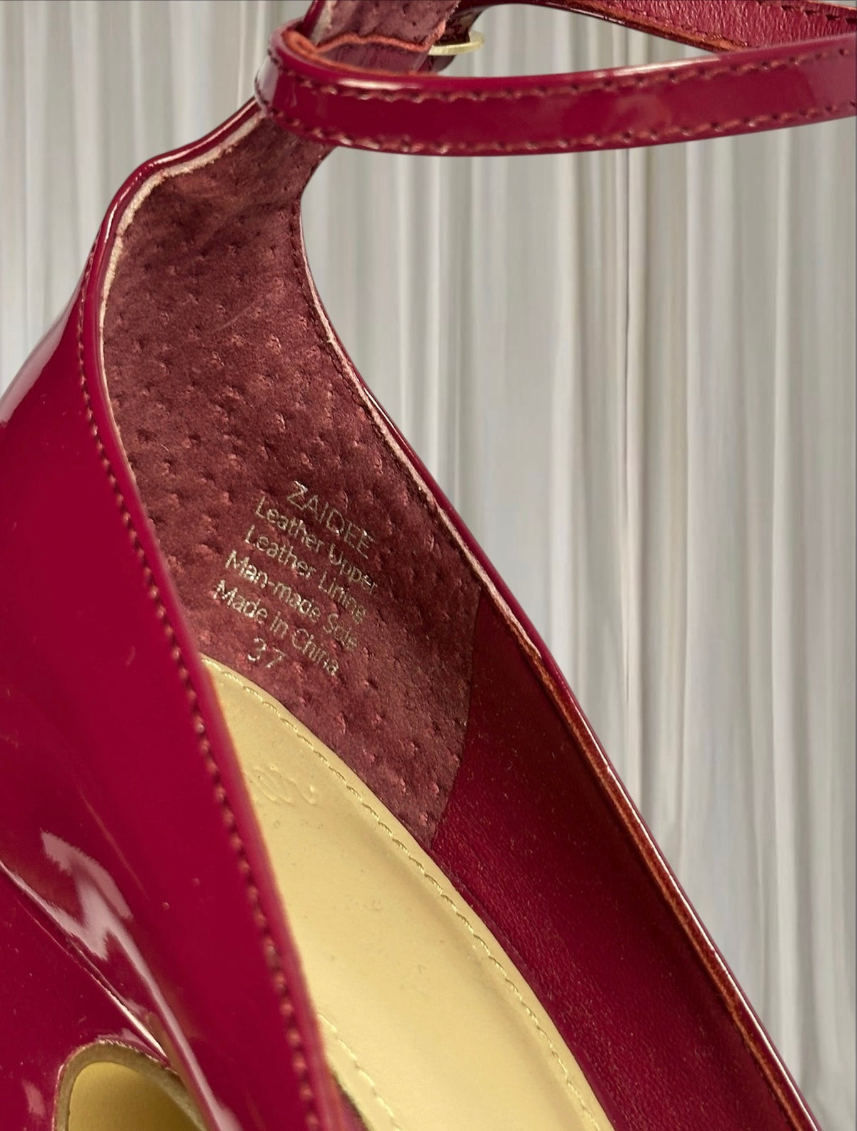 Wittner Platform Heels - Bold Magenta Zaiqee Patent Leather Y2K EU37 - Image 7