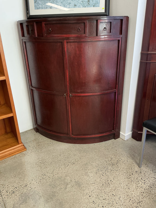 Corner storage unit