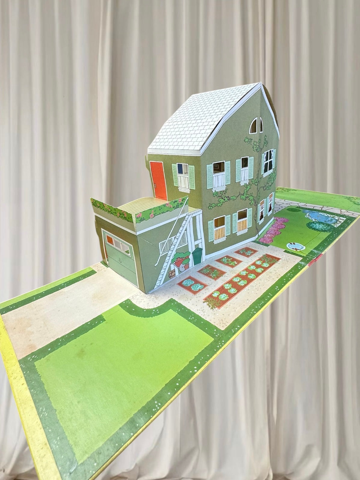 Random House Dollhouse Pop-Up Book - 1981 Interactive Vintage Play - Image 8