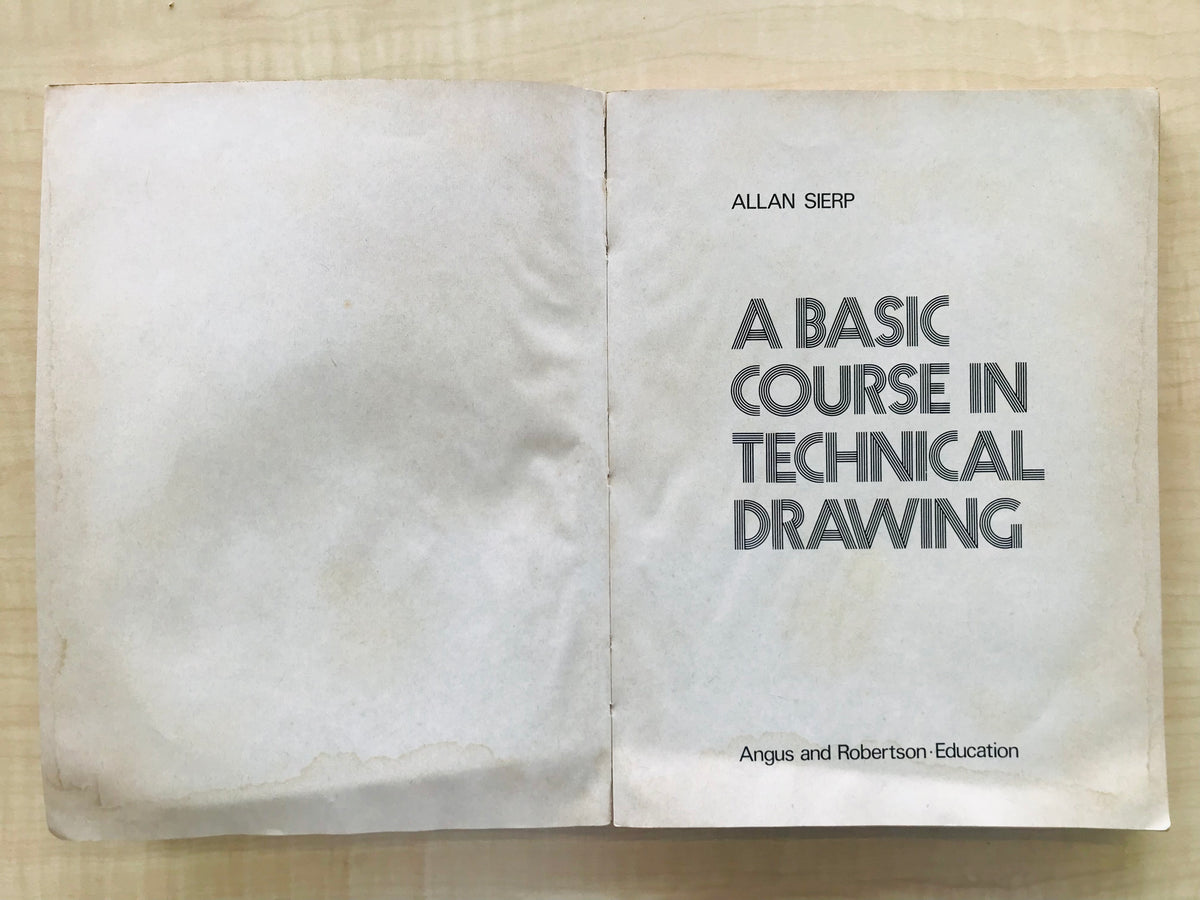 A Basic Course in Technical Drawing