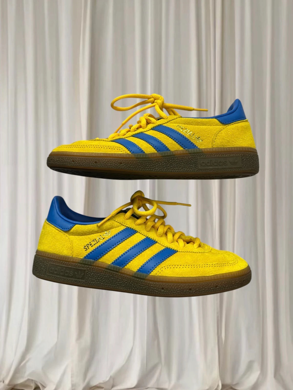 Adidas Originals Handball Spezial Sneakers - Vibrant Yellow Suede - Image 5