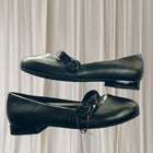 CandyPOP Black Buckle Flats - Heart Detail Mary Jane Style - Image 6