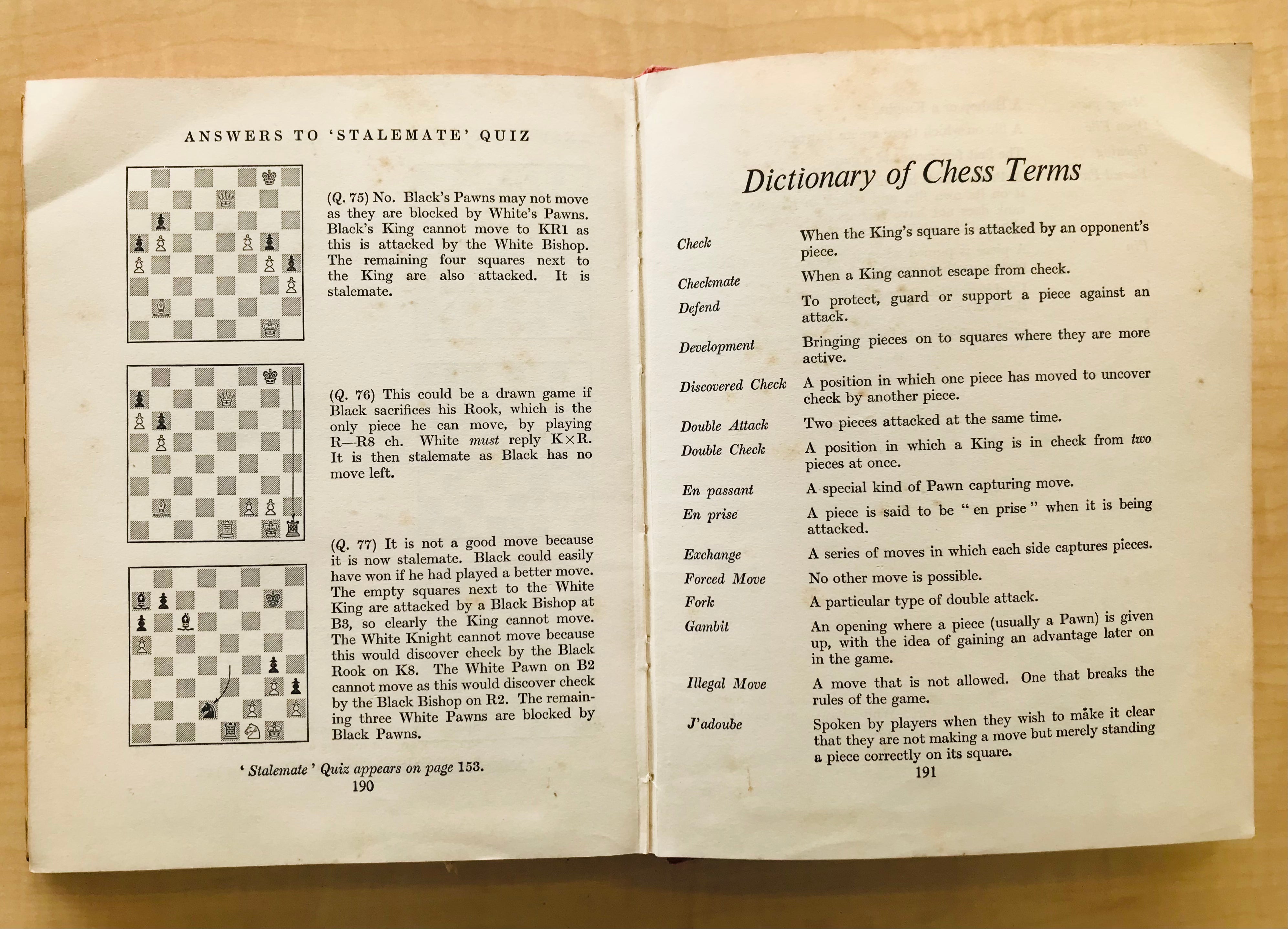 Chess for Children by Raymond Bott and Stanley Morrison