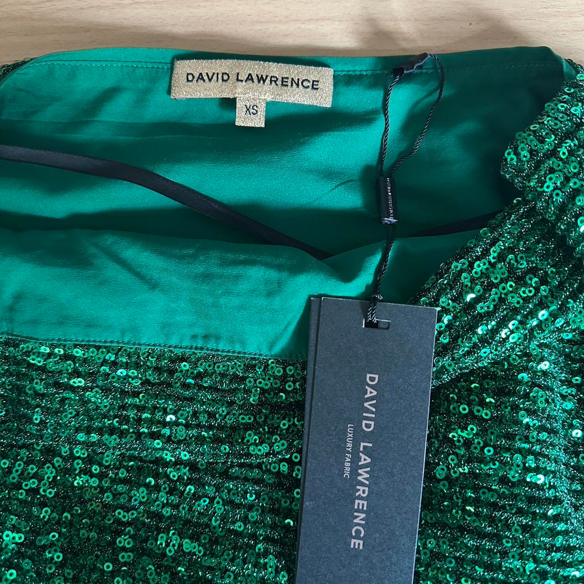David Lawrence Women's Green Sequin T-shirt