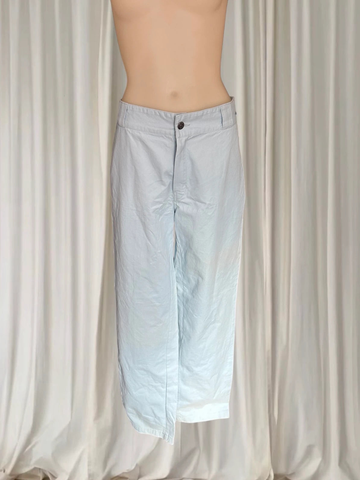 Dickies 875 Original Tapered Fit Pants - Light Blue Twill - Image 7