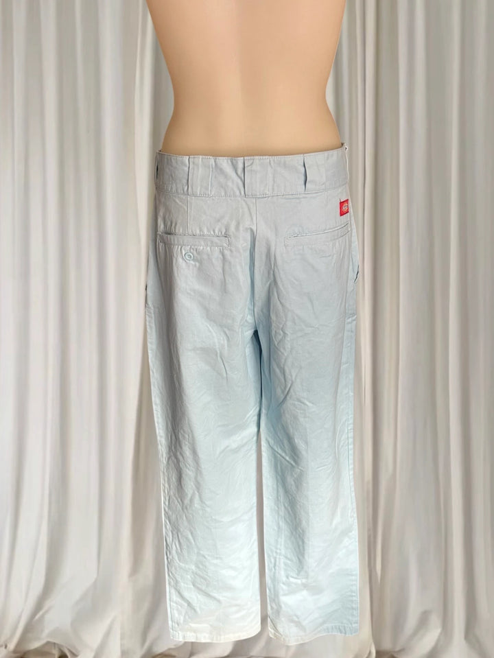 Dickies 875 Original Tapered Fit Pants - Light Blue Twill - Image 1