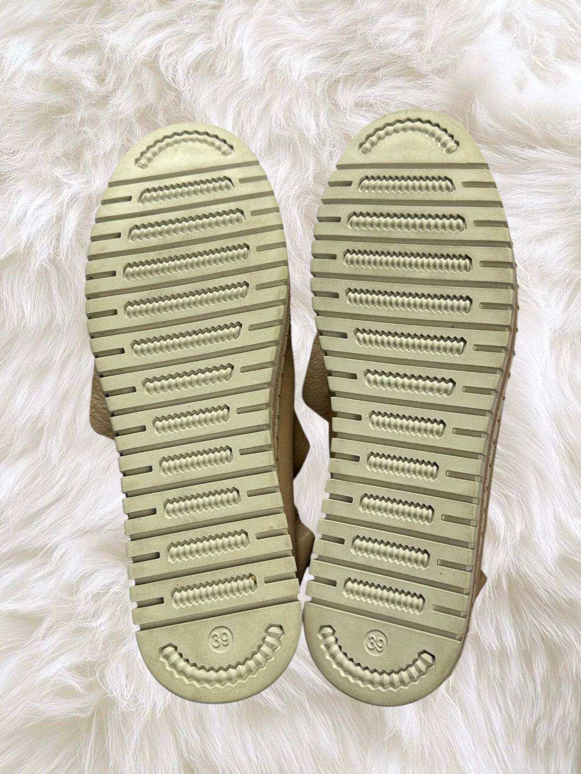 Django & Juliette Gold Leather Diamante Platform Flats - Shimmering Comfort & Style - Image 8