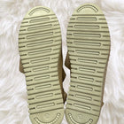 Django & Juliette Gold Leather Diamante Platform Flats - Shimmering Comfort & Style - Image 8