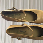 Dttrol Mary Jane Tap Dancing Shoes - Tan Performance Footwear US Size 7 - Image 4