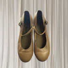 Dttrol Mary Jane Tap Dancing Shoes - Tan Performance Footwear US Size 7 - Image 2