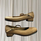 Dttrol Mary Jane Tap Dancing Shoes - Tan Performance Footwear US Size 7 - Image 3
