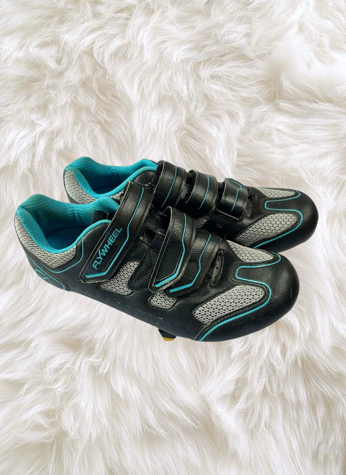 Flywheel Sports Fly Fierce Indoor Cycling Shoes w/Cleats Size EUR 40 US 7 M