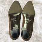 Vintage Gabor Fashion Brown Suede Court Heels - Image 6
