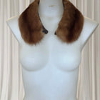 Genuine Fur Collar – Luxurious Detachable Winter Coat Accessory