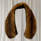 Genuine Fur Collar – Luxurious Detachable Winter Coat Accessory
