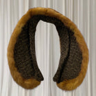 Genuine Fur Collar – Luxurious Detachable Winter Coat Accessory