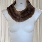 Genuine Fur Collar - Dark Brown. Luxurious &amp; Timeless Women's Outerwear Accessory