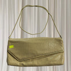 Glomesh Gold Metal Mesh Shoulder Bag - Vintage Rectangular Evening Clutch - Image 5