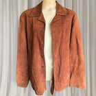 Vintage Gold Coast Leather Brown Suede Jacket