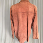 Vintage Gold Coast Leather Brown Suede Jacket