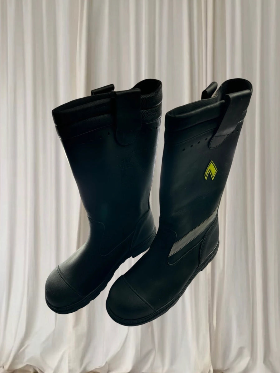 Atlas Steel Toe Work Boots - Waterproof Gore-Tex Tall Safety Footwear ...