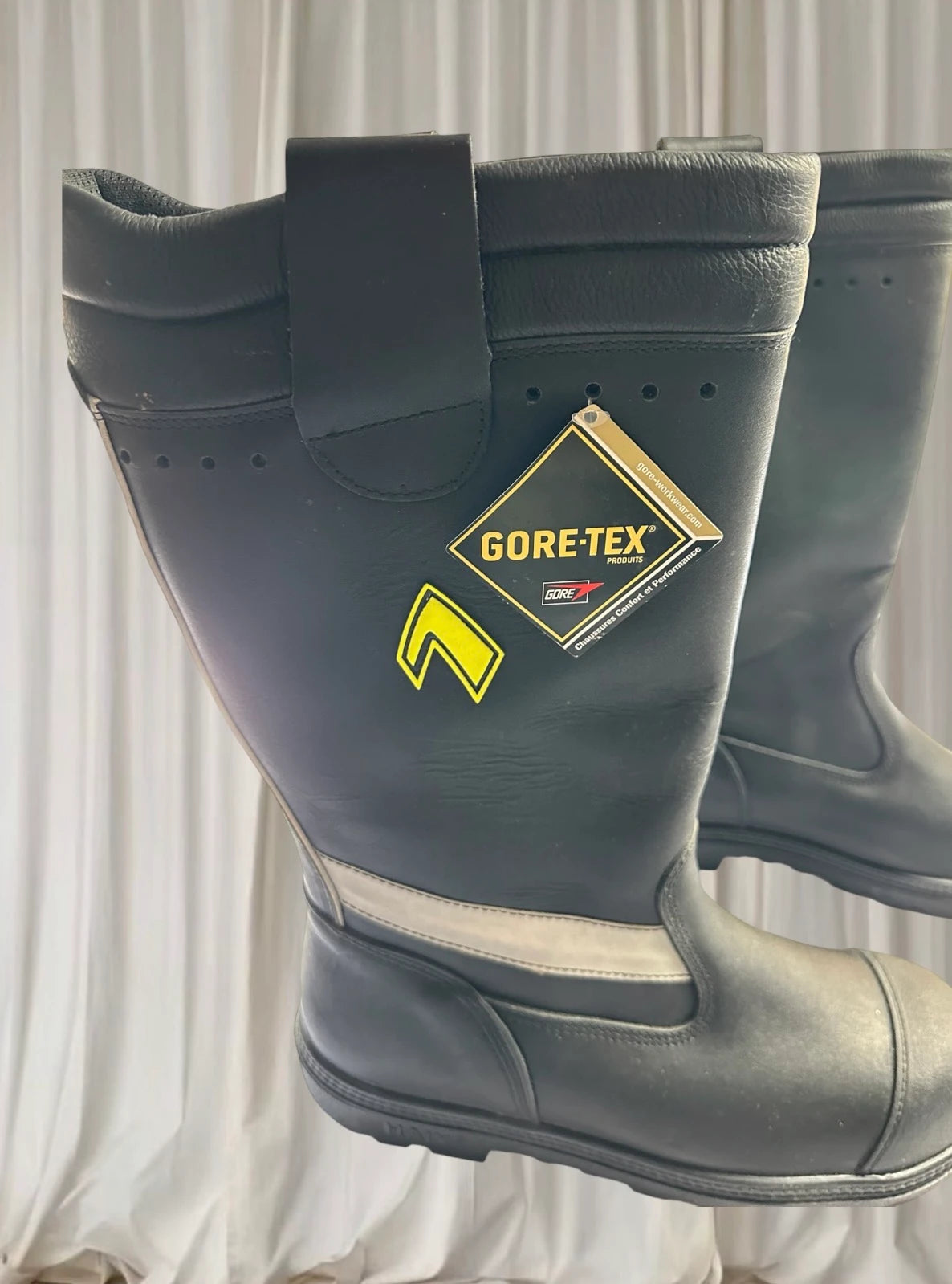 Atlas Steel Toe Work Boots - Waterproof Gore-Tex Tall Safety Footwear - Image 6