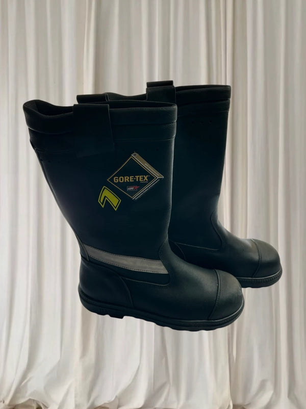 Atlas Steel Toe Work Boots - Waterproof Gore-Tex Tall Safety Footwear - Image 1